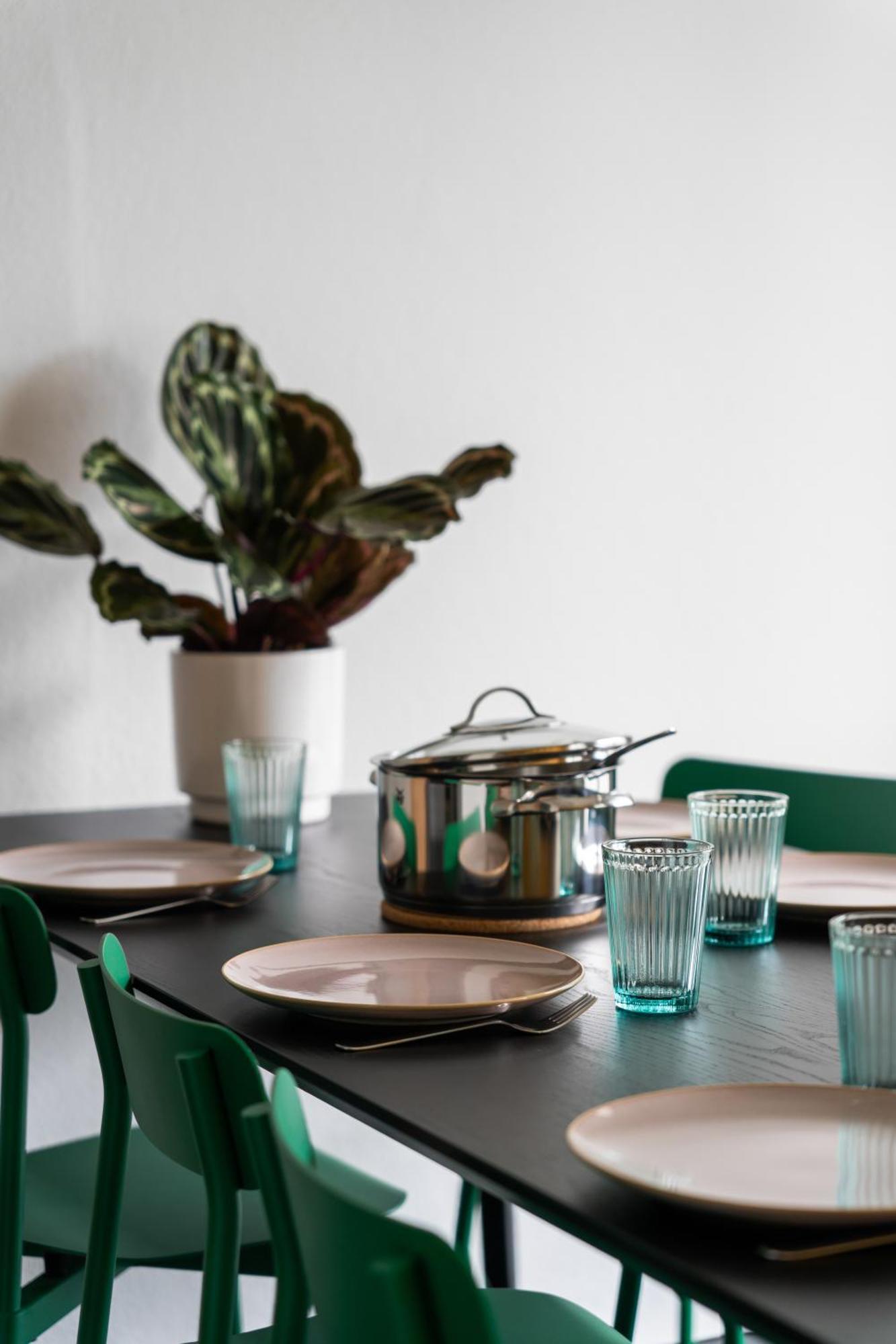 Exquis Design Urban Blue I Altstadt I Messe & Art I Gemeinschaftskueche & -bad *
